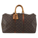 LOUIS VUITTON Monogram Keepall 45 Boston Bag M41428 LV Auth 140153-13