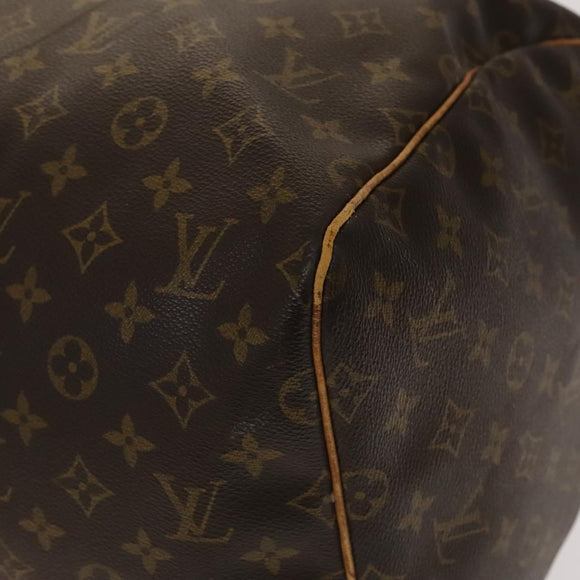 LOUIS VUITTON Monogram Keepall 55 Boston Bag M41424 LV Auth 140155