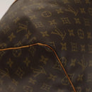 LOUIS VUITTON Monogram Keepall 55 Boston Bag M41424 LV Auth 140155-14