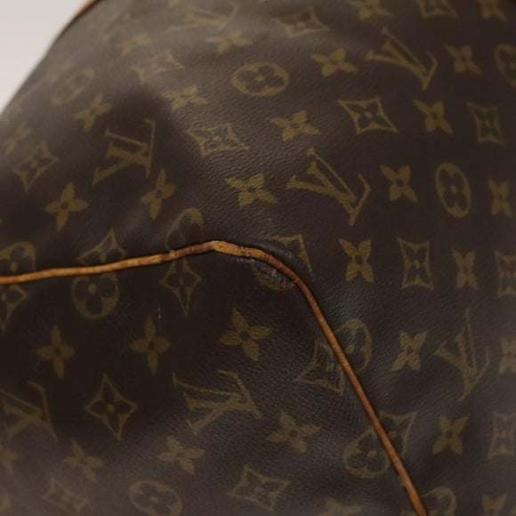 LOUIS VUITTON Monogram Keepall 55 Boston Bag M41424 LV Auth 140155