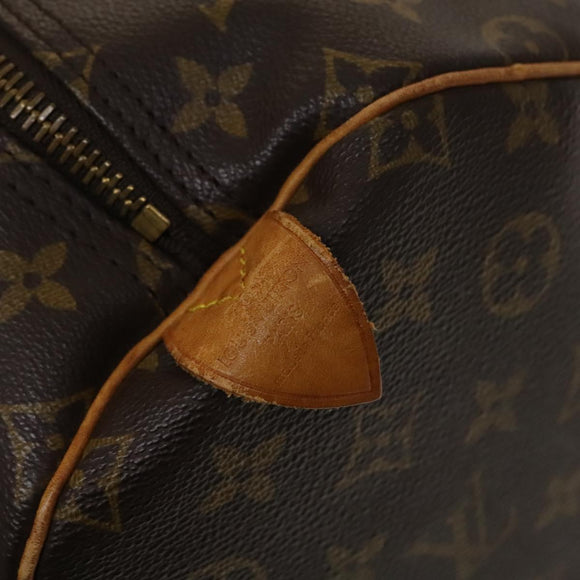 LOUIS VUITTON Monogram Keepall 55 Boston Bag M41424 LV Auth 140155