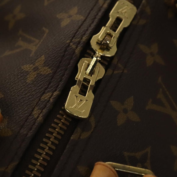 LOUIS VUITTON Monogram Keepall 55 Boston Bag M41424 LV Auth 140155