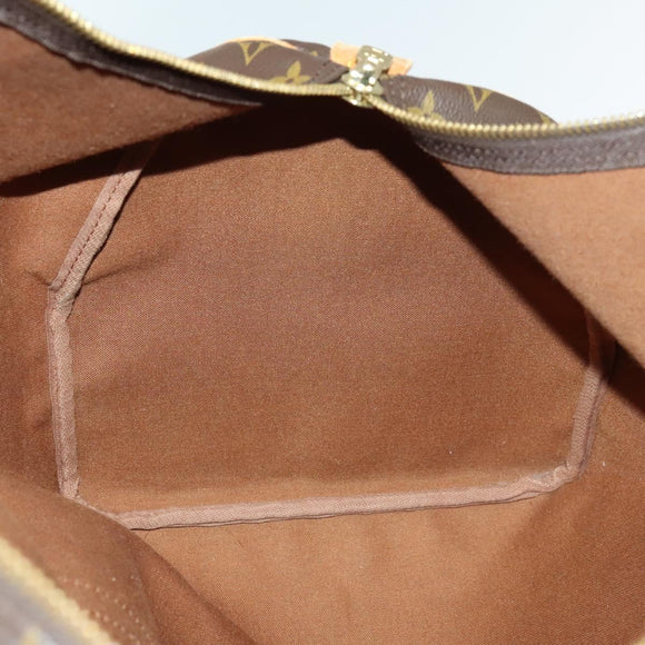 LOUIS VUITTON Monogram Keepall 55 Boston Bag M41424 LV Auth 140155