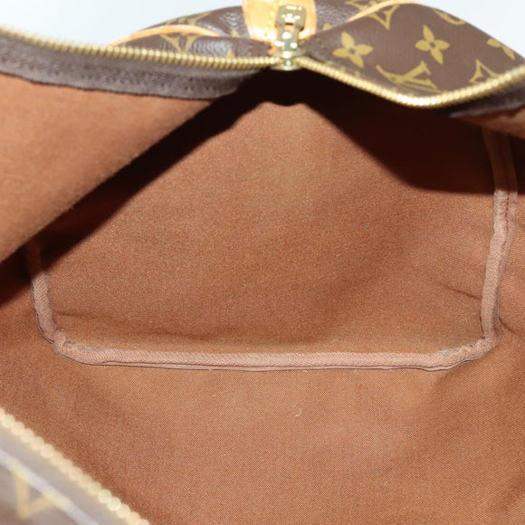 LOUIS VUITTON Monogram Keepall 55 Boston Bag M41424 LV Auth 140155