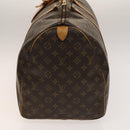 LOUIS VUITTON Monogram Keepall 55 Boston Bag M41424 LV Auth 140155-3