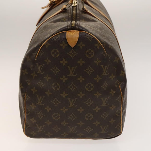 LOUIS VUITTON Monogram Keepall 55 Boston Bag M41424 LV Auth 140155