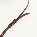 Christian Louboutin Shoulder Bag Canvas 2way Beige Gold Auth 140158V-9