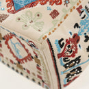 Christian Louboutin Shoulder Bag Canvas 2way Beige Gold Auth 140158V-16