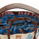 Christian Louboutin Shoulder Bag Canvas 2way Beige Gold Auth 140158V-20