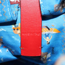 Christian Louboutin Shoulder Bag Canvas 2way Beige Gold Auth 140158V-25