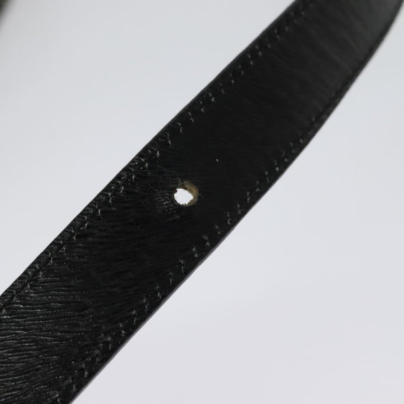 Salvatore Ferragamo Gancini Backpack Leather 2way Gray Silver Auth 140161