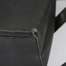 Salvatore Ferragamo Gancini Backpack Leather 2way Gray Silver Auth 140161-18