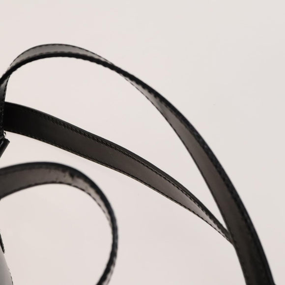 GUCCI Bamboo Backpack Canvas Black Silver 003 1998 0030 Auth 140163