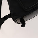 GUCCI Bamboo Backpack Canvas Black Silver 003 1998 0030 Auth 140163-16