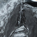 GUCCI Bamboo Shoulder Bag Leather 2way Black Gold 001 3444 1577 Auth 140164-21