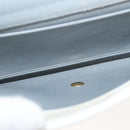 Christian Dior Honeycomb Canvas Chain Shoulder Bag PVC White Gold Auth 140166-12