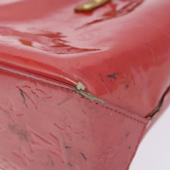 LOUIS VUITTON Monogram Vernis Reade PM Hand Bag Fran Boise M9132F LV Auth 140167