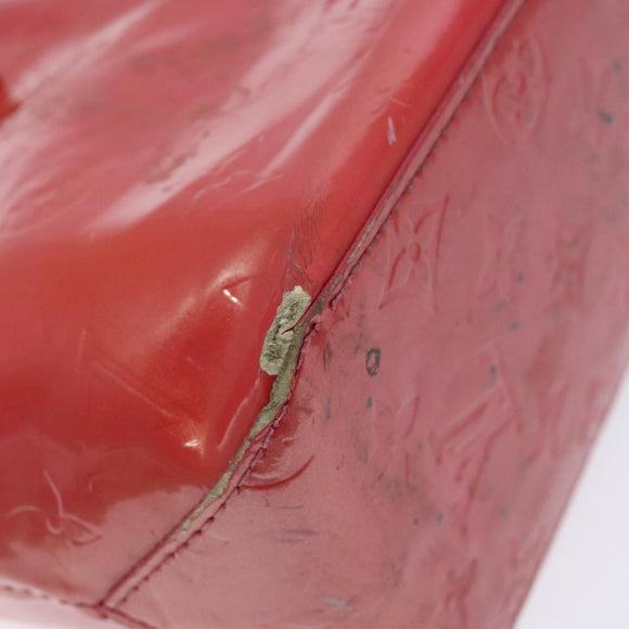 LOUIS VUITTON Monogram Vernis Reade PM Hand Bag Fran Boise M9132F LV Auth 140167