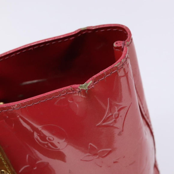 LOUIS VUITTON Monogram Vernis Reade PM Hand Bag Fran Boise M9132F LV Auth 140167