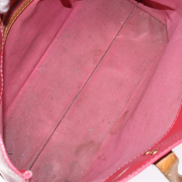 LOUIS VUITTON Monogram Vernis Reade PM Hand Bag Fran Boise M9132F LV Auth 140167