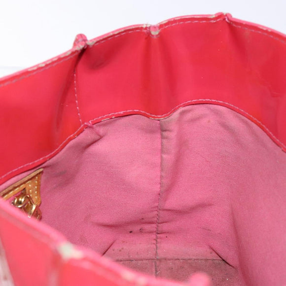 LOUIS VUITTON Monogram Vernis Reade PM Hand Bag Fran Boise M9132F LV Auth 140167