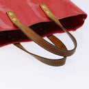 LOUIS VUITTON Monogram Vernis Reade PM Hand Bag Fran Boise M9132F LV Auth 140167-7