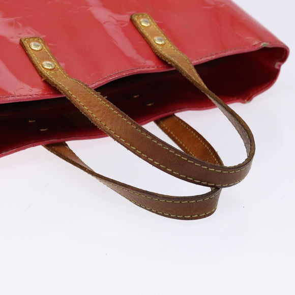 LOUIS VUITTON Monogram Vernis Reade PM Hand Bag Fran Boise M9132F LV Auth 140167