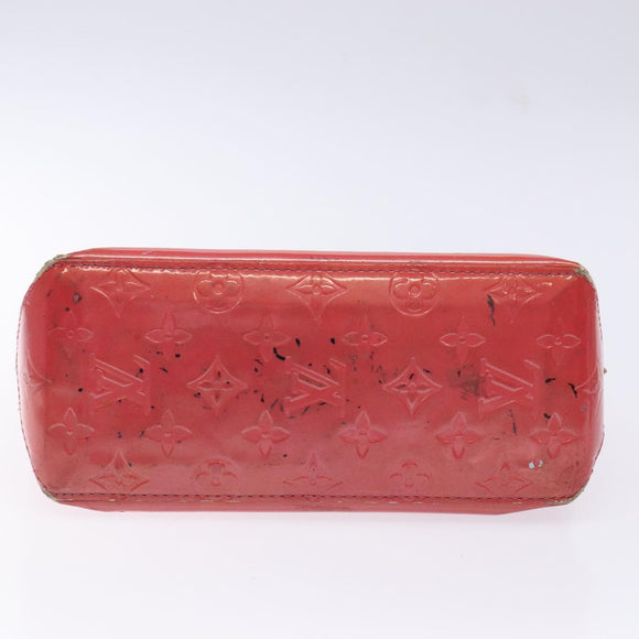 LOUIS VUITTON Monogram Vernis Reade PM Hand Bag Fran Boise M9132F LV Auth 140167