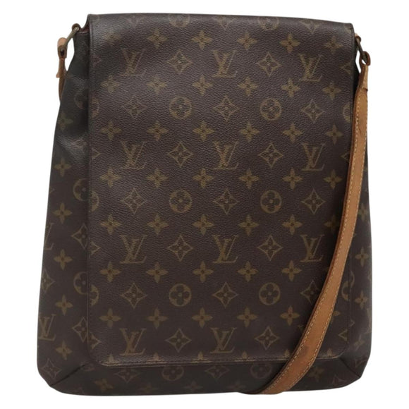 LOUIS VUITTON Monogram Musette Shoulder Bag M51256 LV Auth 140168