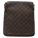 LOUIS VUITTON Monogram Musette Shoulder Bag M51256 LV Auth 140168-13