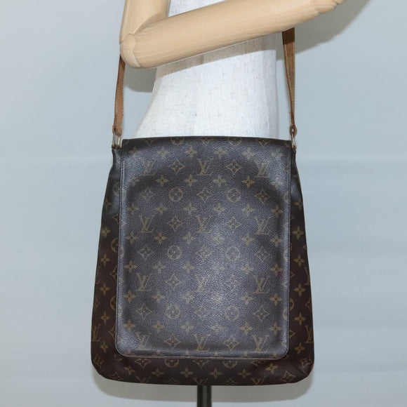 LOUIS VUITTON Monogram Musette Shoulder Bag M51256 LV Auth 140168