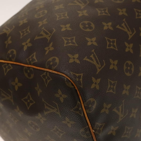LOUIS VUITTON Monogram Keepall 55 Boston Bag M41424 LV Auth 140173
