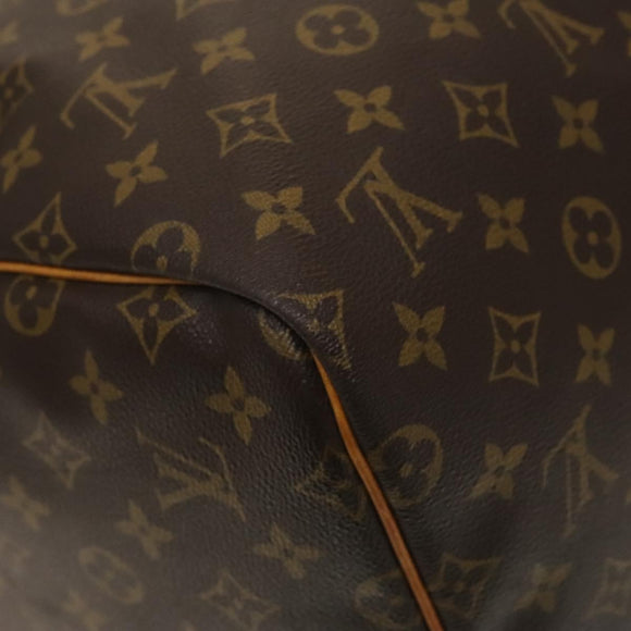 LOUIS VUITTON Monogram Keepall 55 Boston Bag M41424 LV Auth 140173