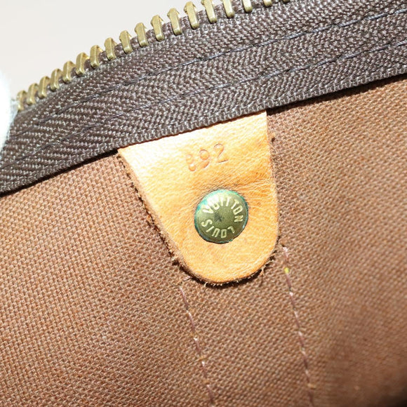 LOUIS VUITTON Monogram Keepall 55 Boston Bag M41424 LV Auth 140173