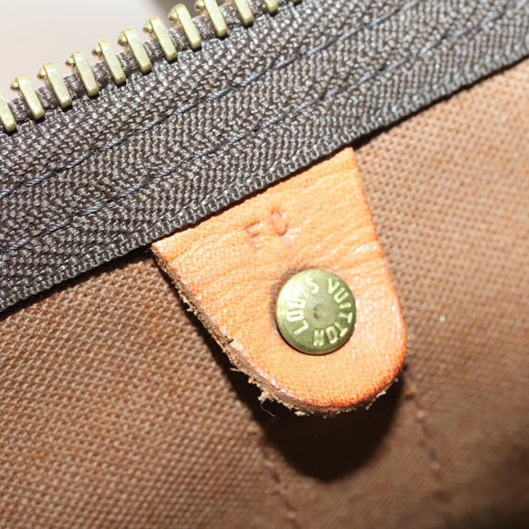 LOUIS VUITTON Monogram Keepall 55 Boston Bag M41424 LV Auth 140173