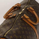 LOUIS VUITTON Monogram Keepall 55 Boston Bag M41424 LV Auth 140173-6
