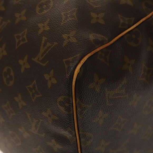LOUIS VUITTON Monogram Keepall 55 Boston Bag M41424 LV Auth 140174