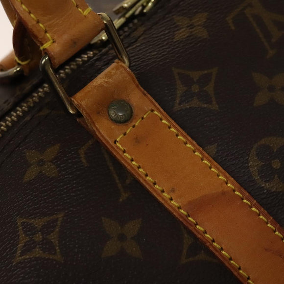 LOUIS VUITTON Monogram Keepall 55 Boston Bag M41424 LV Auth 140174