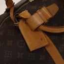 LOUIS VUITTON Monogram Keepall 55 Boston Bag M41424 LV Auth 140174-19