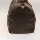 LOUIS VUITTON Monogram Keepall 55 Boston Bag M41424 LV Auth 140174-4