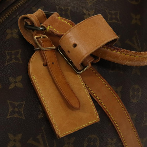 LOUIS VUITTON Monogram Keepall Bandouliere 60 Boston Bag M41412 LV Auth 140175