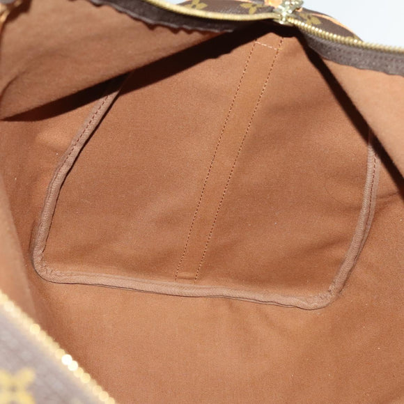 LOUIS VUITTON Monogram Keepall Bandouliere 60 Boston Bag M41412 LV Auth 140175