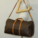 LOUIS VUITTON Monogram Keepall Bandouliere 60 Boston Bag M41412 LV Auth 140175-24