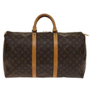 LOUIS VUITTON Monogram Keepall 50 Boston Bag M41426 LV Auth 140177-2