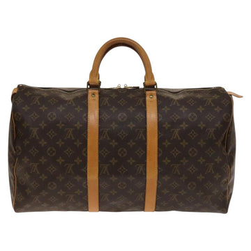 LOUIS VUITTON Monogram Keepall 50 Boston Bag M41426 LV Auth 140177 - 0