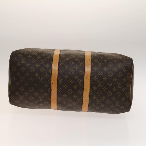 LOUIS VUITTON Monogram Keepall 50 Boston Bag M41426 LV Auth 140177