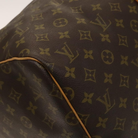 LOUIS VUITTON Monogram Keepall 55 Boston Bag M41424 LV Auth 140178