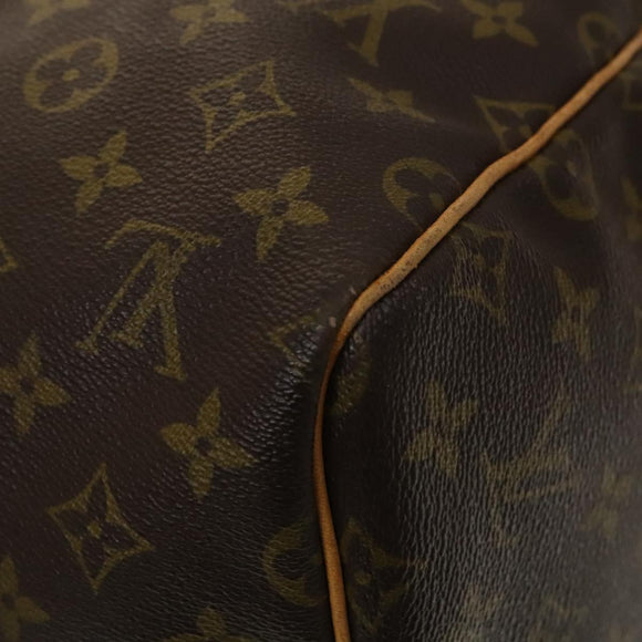 LOUIS VUITTON Monogram Keepall 55 Boston Bag M41424 LV Auth 140178