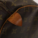 LOUIS VUITTON Monogram Keepall 55 Boston Bag M41424 LV Auth 140178-15