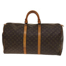 LOUIS VUITTON Monogram Keepall 55 Boston Bag M41424 LV Auth 140178-2